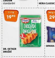 Terno Dr. oetker droždí nabídka