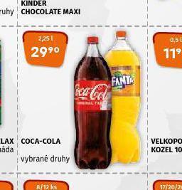 Terno Coca cola, fanta nabídka