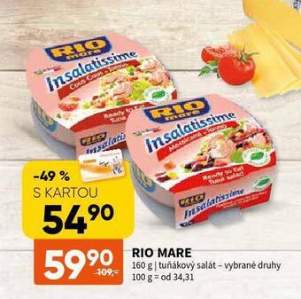 Terno Rio mare tuňákový salát nabídka