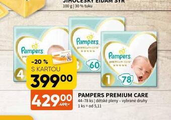 Terno Pampers dětské plenky nabídka