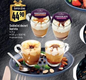 Jip Sváteční dezert barista nabídka