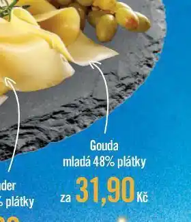 Jip Gouda mladá 48% plátky nabídka