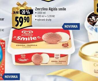 Jip Zmrzlina algida smile nabídka