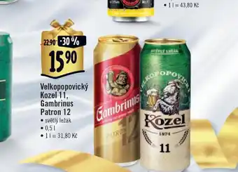 Jip Pivo velkopopovický kozel 11 nabídka