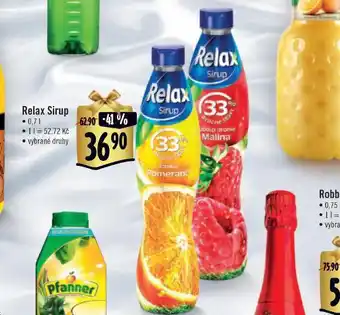 Jip Relax sirup nabídka
