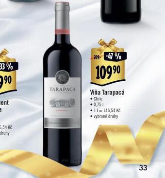 Jip Vina tarapaca nabídka