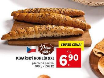 Lidl Pivařský rohlík xxl nabídka