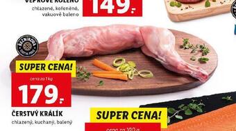 Lidl Čerstvý králík nabídka