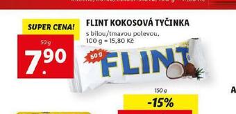 Lidl Flint kokosová tyčinka nabídka