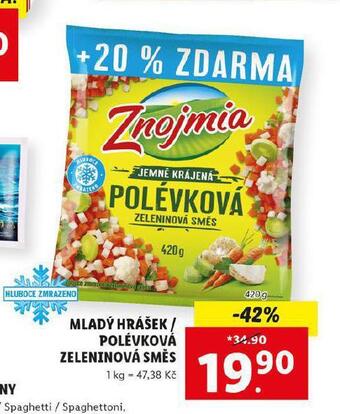 Lidl Znojmia polévková zeleninová směs nabídka