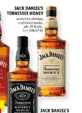 Lidl Jack daniel´s tennessee honey nabídka