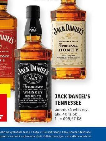 Lidl Jack daniel´s tennessee nabídka