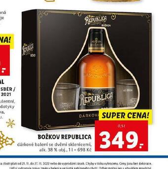 Lidl Božkov republica nabídka