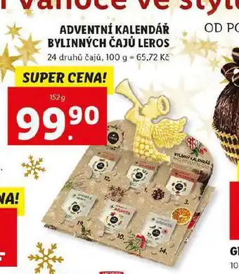 Adventní kalendář bylinných čajů leros