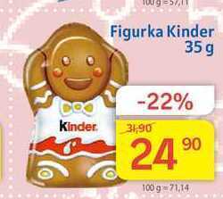 Kubík potraviny Kinder figurka 35 g nabídka