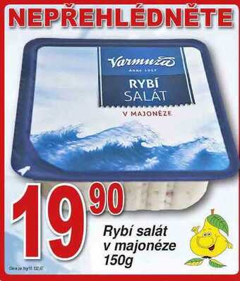 Hruška Varmuža rybí salát v majonéze 150g nabídka