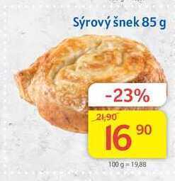 Sýrový šnek 85 g
