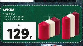 Lidl Svíčka nabídka