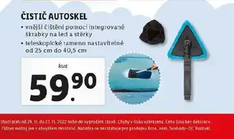Lidl Čistič skel nabídka