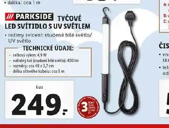 Lidl Led svítidlo s uv světlem nabídka