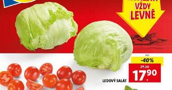 Lidl Ledový salát nabídka