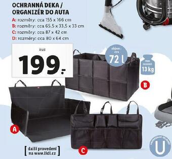 Lidl Organizér do auta nabídka