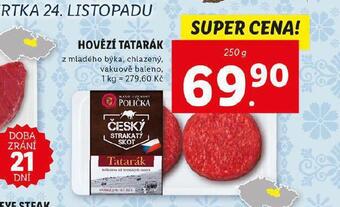 Lidl Hovězí tatarák nabídka