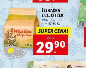 Šlehačka z čejetiček