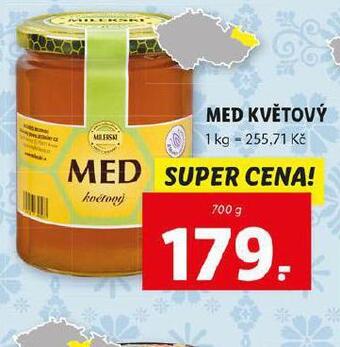 Lidl Med květový nabídka