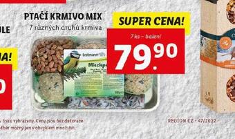Lidl Ptačí krmivo mix nabídka