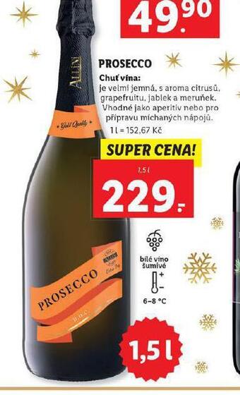 Lidl Prosecco nabídka