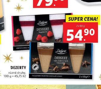 Lidl Dezerty nabídka