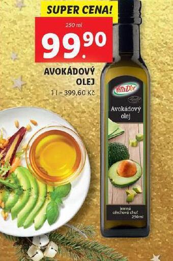 Lidl Avokádový olej nabídka
