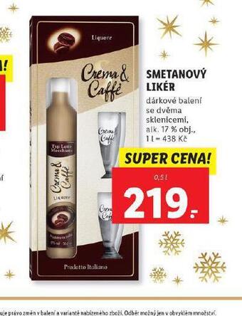 Lidl Smetanový likér nabídka