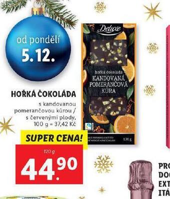 Lidl Hořká čokoláda nabídka