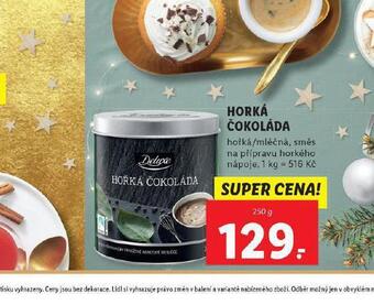 Lidl Horká čokoláda nabídka