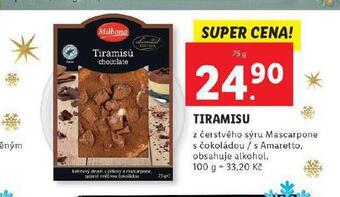 Lidl Tiramisu nabídka