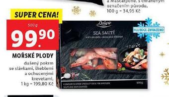 Lidl Mořské plody nabídka