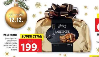 Lidl Panettone nabídka