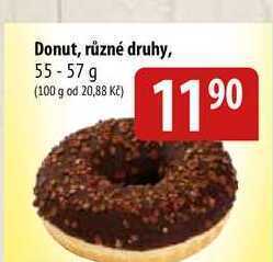 Bala Donut různé druhy, 55-57 g nabídka