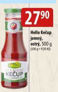 Bala Hello kečup jemný, ostrý, 300 g nabídka