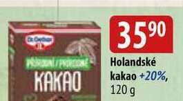 Bala Holandské kakao +20%, 120 g nabídka