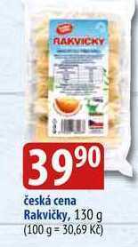 Česká cena rakvičky, 130 g