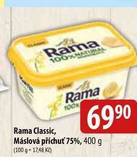 Bala Rama classic, máslová příchuť 75%, 400 g nabídka