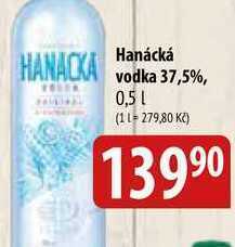 Bala Hanácká vodka 37,5%, 0,5l nabídka