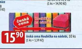 Bala Česká cena houbička na nádobí, 10 ks nabídka