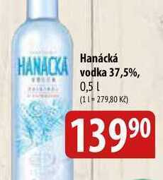 Bala Hanácká vodka 37,5%, 0,5l nabídka