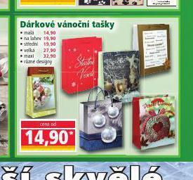Norma Dárkové vánoční tašky nabídka
