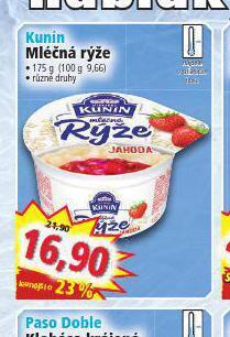 Norma Kunín mléčná rýže nabídka