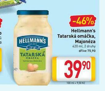 Billa Hellmann's tatarská omáčka nabídka